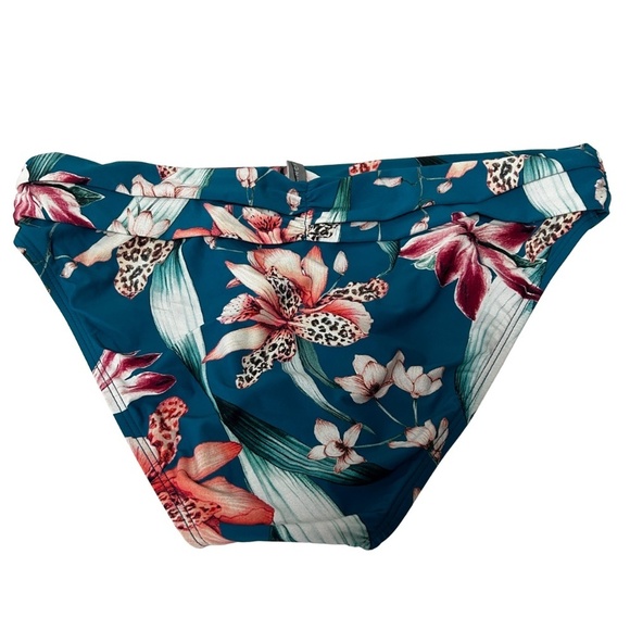La Blanca Flyaway Orchid Hipster Bikini Swimsuit Bottom Floral Tropical NWOT - Picture 6 of 11